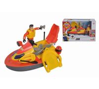 Simba Toys Sam Jet Ski avec figurine - pour les enfants à partir de 3 ans, hydro-nageur, compartiment secret, compatible avec la baignoire