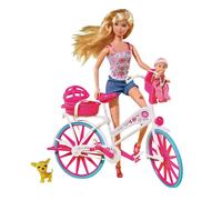 Simba Toys - Steffi Love Bike Tour avec v lo et poup e Multi