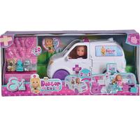 Simba Toys Steffi Love Evi Love Poupée Avec Ambulance Vétérinaire