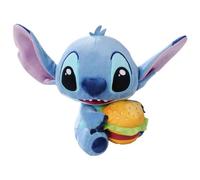 Simba Peluche Stitch Burger Edition - 25 cm Bleu avec hamburger