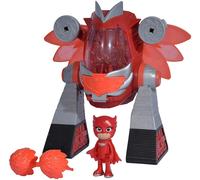 Jouet - SIMBA - Turbo Robot avec Canon Pyjamasques - 23 cm - Fonctions ludiques - Rouge