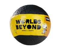 Simba Urdu Peanuts Worlds Beyond Blindbox Série 4 - Sélection aléatoire de 7 Figurines magnétiques à Collectionner dans la Balle Surprise, Personnages emblématiques Snoopy à Collectionner à partir de