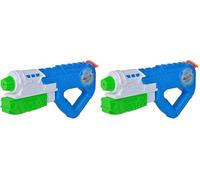 Simba - Waterzone Micro Blaster 3000 - Pistolet à Eau 32cm - Air Pressurisé - Tir Jusqu'à 8 Mètres - Dès 3 Ans - 107276055 (Lot de 2)