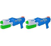 Simba - Waterzone Strike Blaster - Pistolet à Eau 38cm - Air Pressurisé - Tir Jusqu'à 8 Mètres - Dès 3 Ans - 107276060 (Lot de 2)