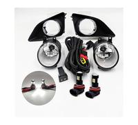 SIMBAE Antibrouillard D'inondation 1 Ensemble Pour Toyota Pour Corolla 2008 2009 2010 Pour Phares Antibrouillard Pour Led Assemblage Lampe Couvercle Lumière Gril Phares Antibrouillard(9)