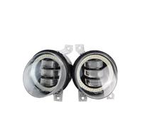 SIMBAE Antibrouillard Feu Antibrouillard Avant LED DRL Canbus Angel Eye Pour VW Pour Golf MK5 Rabbit Pour GTI (1K) 2004-2009(Yellow and White)