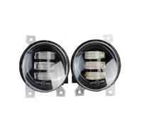 SIMBAE Antibrouillard Feu Antibrouillard Avant LED DRL Canbus Angel Eye Pour VW Pour Golf MK5 Rabbit Pour GTI (1K) 2004-2009(Dual Color)