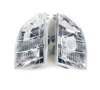 SIMBAE Brouillard Boîtier Feu Antibrouillard Avant Transparent Pour Nissan Pour X-Trail T30 2001-2007 Pare-chocs D'angle Inférieur Sans Ampoules 26175-EQ600(Left and Right)