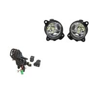 Simbae Kit Commutateur Faisceau Câbles Grille Couvercle Lampe Gris LED Pour VW T5 Pour Transporter Pour Multivan Pour Caravelle 2003-2010 Antibrouillard Auto