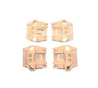 SIMBAE Leve vitre Kit Réparation Lève-vitre Avant Gauche Droit Pour VW Transporter T5 / Pour Multivan 2003-2016 (X4 Clips) - Référence : 7H0 837 753 B 754