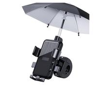 SIMBAE Moto Navigation GPS Support De Téléphone pour Vélo Ou Moto, Clip Portable, Guidon avec Parapluie, en Métal Cousu(Handlebar Umbrella)