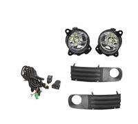 Simbae Pour VW Pour Transporter T5 Pour Multivan Pour Caravelle Phares Antibrouillard LUMIÈRE LED Couvercle Lampe Gril Faisceau Câblage Kit Antibrouillard Auto