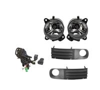 SIMBAE Pour VW Pour Transporter T5 Pour Multivan Pour Caravelle Phares Antibrouillard LUMIÈRE LED Couvercle Lampe Gril Faisceau Câblage Kit Antibrouillard Auto