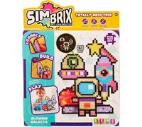 Simbrix 07997 Pack Thématique Glowing Galactic Avec Plus De 1500 Brix, Activité Créative, Vapeur, Arts Et Artisanat, Jouets Pour Enfants Filles Et Garçons À Partir De 5 Ans