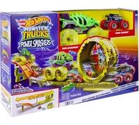 Hot Wheels Monster Trucks – Coffret Défi Course Électrifiante