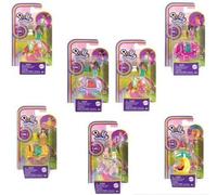 simcha.fr site de jouet pas cher - S685 | Lot 8x Polly Pocket Véhicule avec Figu