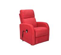 Sime Belle 2 Moteurs Amovible PERSONNALISÉ Fauteuil Relax releveur Dispositif Médical 2 Roues Doux Lavable Rouge
