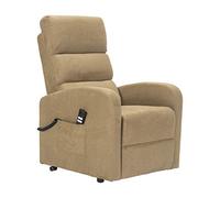 Sime Robin1 Fauteuil releveur inclinable Dispositif Médical kit 4 Roues siège à Micro-Ressorts Doux fauteuils électriques fauteuils de Relaxation Camel