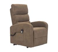 Sime Robin1 Fauteuil releveur inclinable Dispositif Médical kit 4 Roues siège à Micro-Ressorts Doux fauteuils électriques fauteuils de Relaxation Marron