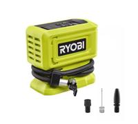 Simendong Outil de gonflage haute pression sans fil RYOBI 18 V ONE+ (outil uniquement), design compact pour pneus de voiture, ballons de sport, matelas pneumatiques et gonflables