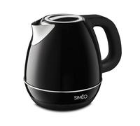 Simeo Bouilloire BVI170 – 1,2 L, température réglable, 2,2 kW, acier inoxydable noir graphite