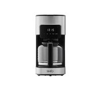 Simeo Cafetière CFP210 – 15 tasses – Noir mat / inox brossé
