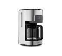 Simeo Cafetière CFP210 – 15 tasses – Noir mat / inox brossé