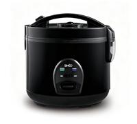 SIMÉO Cuiseur à Riz - 700W - Capacité 3L - Cuve Épaisse Amovible - Valve Vapeur Amovible - Maintien au Chaud Automatique - Panneau de Commande Intuitif - Panier Vapeur Inox - Blanc