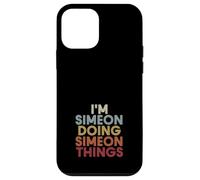 Simeon Name Simeon Personalized Name First Given Coque pour iPhone 12 Mini