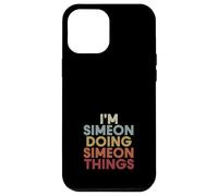 Simeon Name Simeon Personalized Name First Given Coque pour iPhone 12 Pro Max