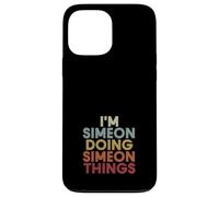 Simeon Name Simeon Personalized Name First Given Coque pour iPhone 13 Pro Max
