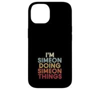 Simeon Name Simeon Personalized Name First Given Coque pour iPhone 14