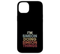 Simeon Name Simeon Personalized Name First Given Coque pour iPhone 14 Plus