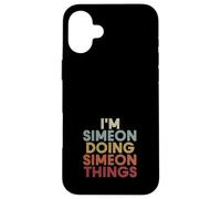 Simeon Name Simeon Personalized Name First Given Coque pour iPhone 16 Plus