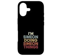 Simeon Name Simeon Personalized Name First Given Coque pour iPhone 17
