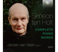 Simeon ten Holt – Intégrale de l'œuvre pour piano – Coffret CD (Edel)