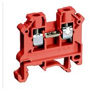 SIMET Bloc de bornes à vis monté sur rail ZSG1-2.5NC rouge marque