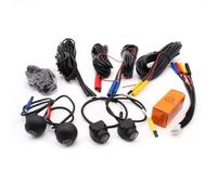 SIMICASE arrière caméra Caméra Voiture 360 degrés 1080P Vue Panoramique 3D Kits De Caméra De Recul Droite + Gauche + Avant + Arrière Vision Nocturne Étanchéité