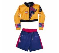 Simil Coréen Pop Coréen Performance Hunter Robe Perruque Wig Robe DEMON01 (3XL, Robe uniquement)