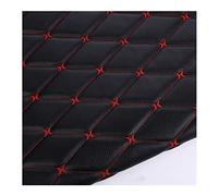 Simili Cuir Ameublement Tissu Simili Cuir Tissus Faux Cuir Texture Cuir Metre Pour Ameublement, Canapé(Black 1,1.55X1m)