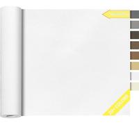 Simili Cuir Autocollant Blanc, 40 x 300cm Patch de Réparation Auto-adhésif Pour Canapé, Siège de Voiture, Meubles, Sacs à Main, Vestes, Chaises