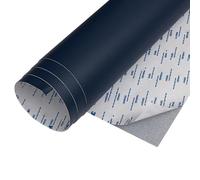 Simili Cuir Autocollant Kit De Réparation De Cuir Texturé Litchi, Ruban De Réparation En Similicuir Pour Meubles, Sièges De Voiture, Canapés, Sièges De Coffre, Fauteuils Inclinables(Dark Blue,9.8x23.6