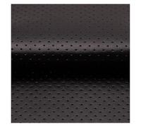 Simili Cuir Autocollant Patch de réparation en cuir respirant perforé, texture nappa, kit de réparation en cuir auto-adhésif pour canapés, sièges de voiture, chaises de bureau(Black,7.87X11.81inch)