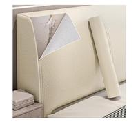 Simili Cuir Autocollant Patches En Cuir Blanc Pour Chevet, Patch De Réparation En Cuir Autocollant Coupable Bricolage Pour Canapé Meubles Canapé Chaise Sac À Main(100x50cm)