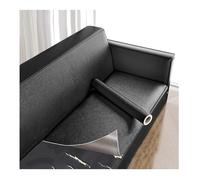 Simili Cuir Autocollant Patchs En Cuir PU Auto-adhésifs Noirs, Kit De Réparation De Déchirures En Vinyle Pour Meubles, Canapés, Chaises Et Sièges Auto(300x30cm)