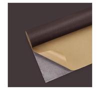 Simili Cuir Autocollant Ruban Adhésif De Réparation En Simili Cuir, Tissu En Cuir PU Vinyle D'ameublement Marron Pour Canapés, Meubles, Sièges De Voiture, Chaises De Bureau(Brown-2,150x138cm/55x19in)