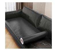 Simili Cuir Autocollant Ruban Adhésif De Réparation Noir Pour Meubles Patchs En Similicuir Lychee - Réparez Rapidement Canapés, Chaises Et Sièges Auto. Imperméable Et Doux(70x1000cm/27.56x393.70inch)