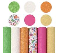 Simili Cuir Motif animal floral imprimé feuille de similicuir synthétique bricolage faisant des arcs cheveux à la main artisanat cadeau fête décor vinyle(1103109001)