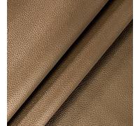 Simili-cuir souple brillant métallisé tissu simili cuir revêtement cuir synthétique 140 x 200 cm Bronze