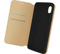 Similicuir Cover Classic Edition, étui à rabat pour Samsung Galaxy A01 Core - Gold